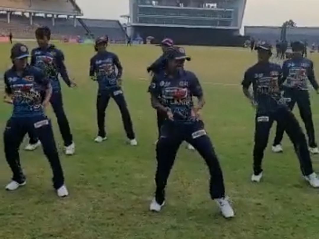 WATCH SL women celebrates Asia cup semifinal win in style CricWire